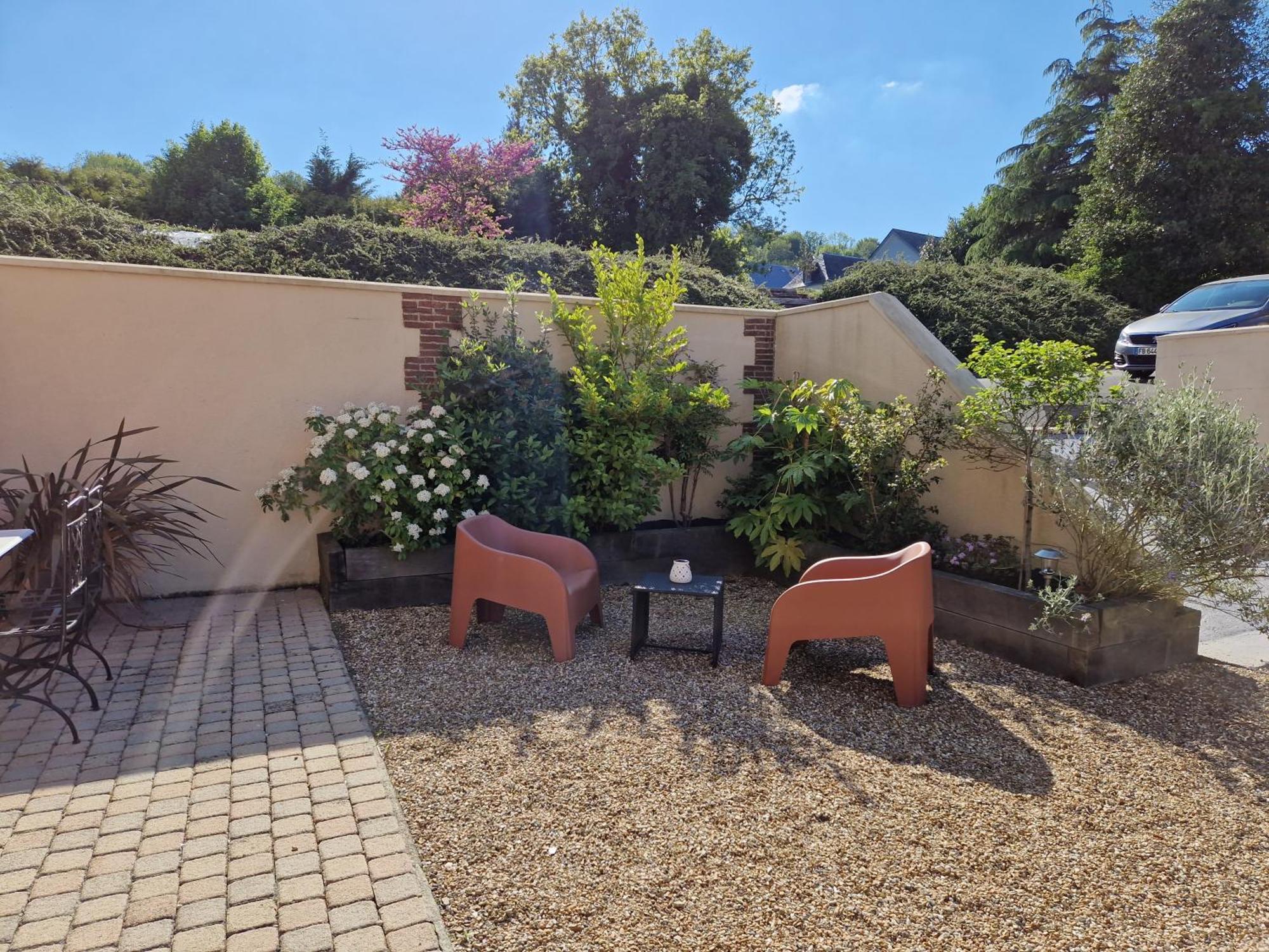 La Cour Apartamento Honfleur Exterior foto