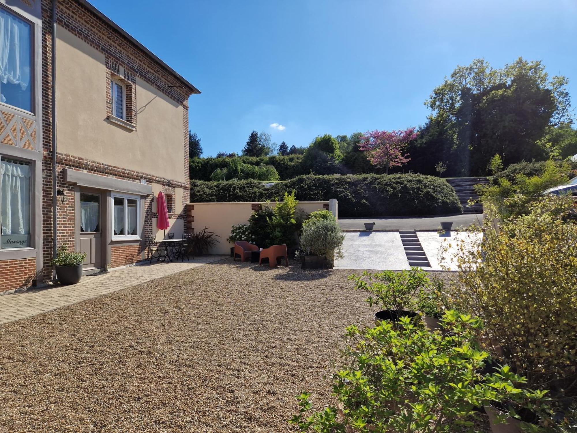 La Cour Apartamento Honfleur Exterior foto